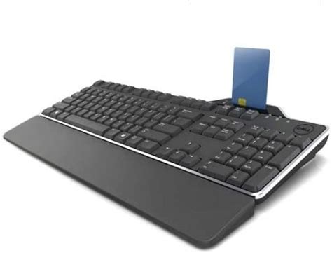 leitor de smart card teclado sti|Teclado com SmartCard Reader Dell KB813.